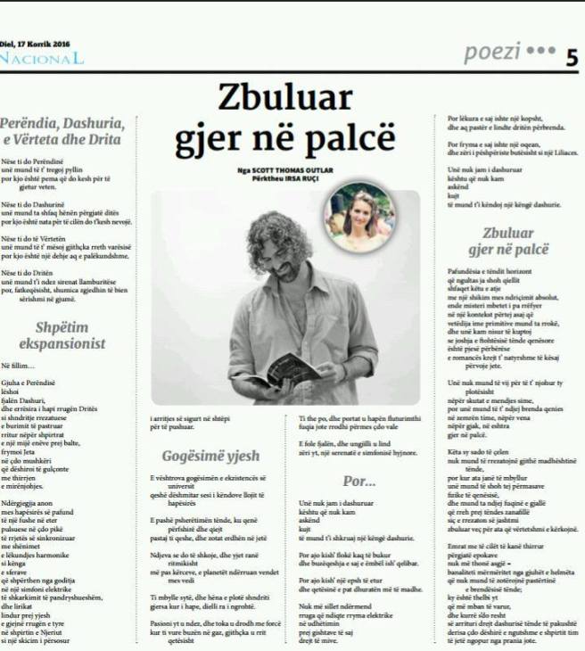 361 Nacional - 5 poems translated by Irsa Rucci