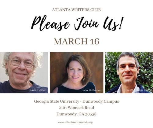Atlanta Writers Club (March 16, 2019)