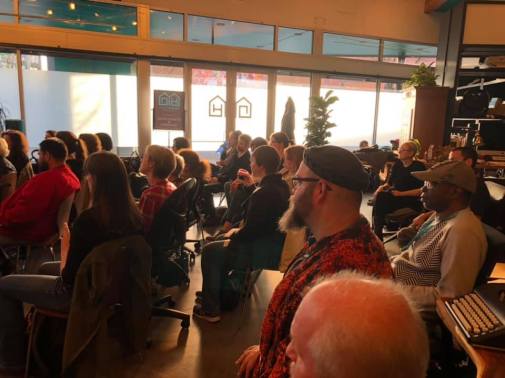 openHAUs coworking audience (March 29, 2019)