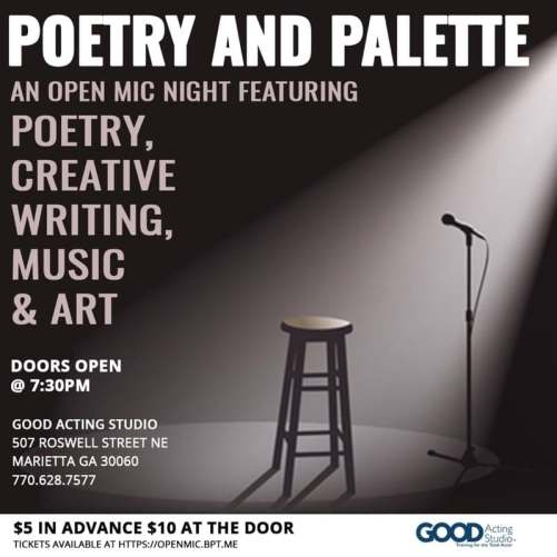 Poetry & Palette - Good Acting Studio - March 23, 2019
