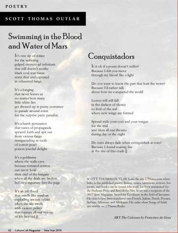 CultureCult Magazine issue 10 poems